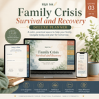 Family Crisis Survival and Recovery Deluxe Planner — listing image 03