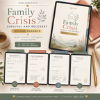 Family Crisis Survival and Recovery Deluxe Planner — listing image 05
