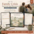 Family Crisis Survival and Recovery Deluxe Planner — listing image 07