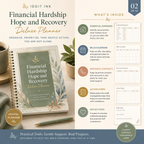 Financial Hardship Hope and Recovery Deluxe Planner — listing image 02