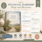 Financial Hardship Hope and Recovery Deluxe Planner — listing image 05