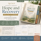 Financial Hardship Hope and Recovery Deluxe Planner — listing image 07