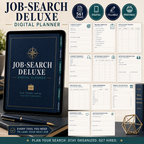 Job Loss and Starting Again Deluxe Digital Planner — listing image 08