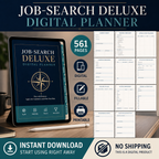 Job Loss and Starting Again Deluxe Digital Planner — listing image 09
