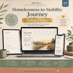 Homelessness-to-Stability Journey Deluxe Planner — listing image 03
