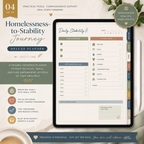 Homelessness-to-Stability Journey Deluxe Planner — listing image 04