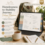 Homelessness-to-Stability Journey Deluxe Planner — listing image 08
