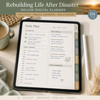 Rebuilding Life After Disaster Deluxe Digital Planner — listing image 04