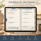 Rebuilding Life After Disaster Deluxe Digital Planner — listing image 07