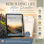 Rebuilding Life After Disaster Deluxe Digital Planner — listing image 10