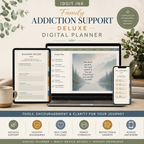 Family Addiction Support Deluxe Digital Planner — listing image 03