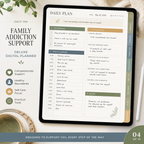 Family Addiction Support Deluxe Digital Planner — listing image 04