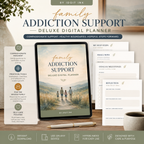Family Addiction Support Deluxe Digital Planner — listing image 07