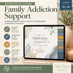 Family Addiction Support Deluxe Digital Planner — listing image 10