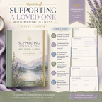 Supporting a Loved One With Mental Illness Deluxe Planner — listing image 02