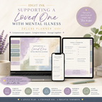 Supporting a Loved One With Mental Illness Deluxe Planner — listing image 03