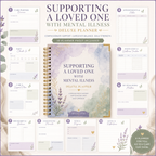 Supporting a Loved One With Mental Illness Deluxe Planner — listing image 09