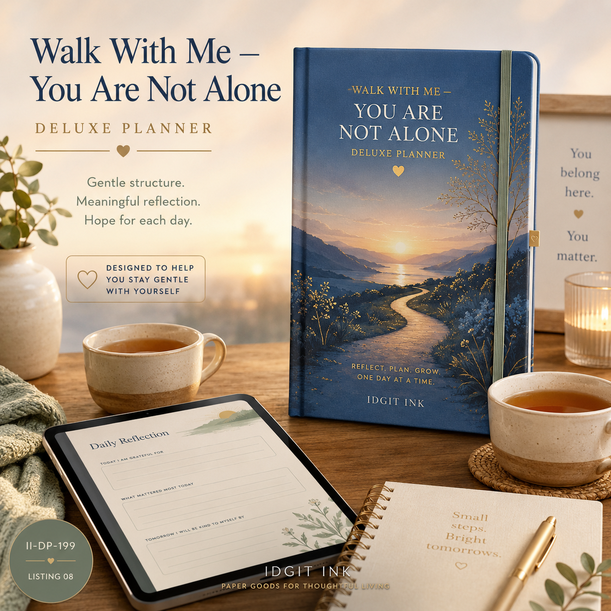 Walk With Me — You Are Not Alone Deluxe Planner — listing image 08