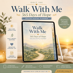 Walk With Me — 365 Days of Hope Deluxe Digital Planner — listing image 01