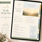 Walk With Me — 365 Days of Hope Deluxe Digital Planner — listing image 04