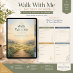 Walk With Me — 365 Days of Hope Deluxe Digital Planner — listing image 06