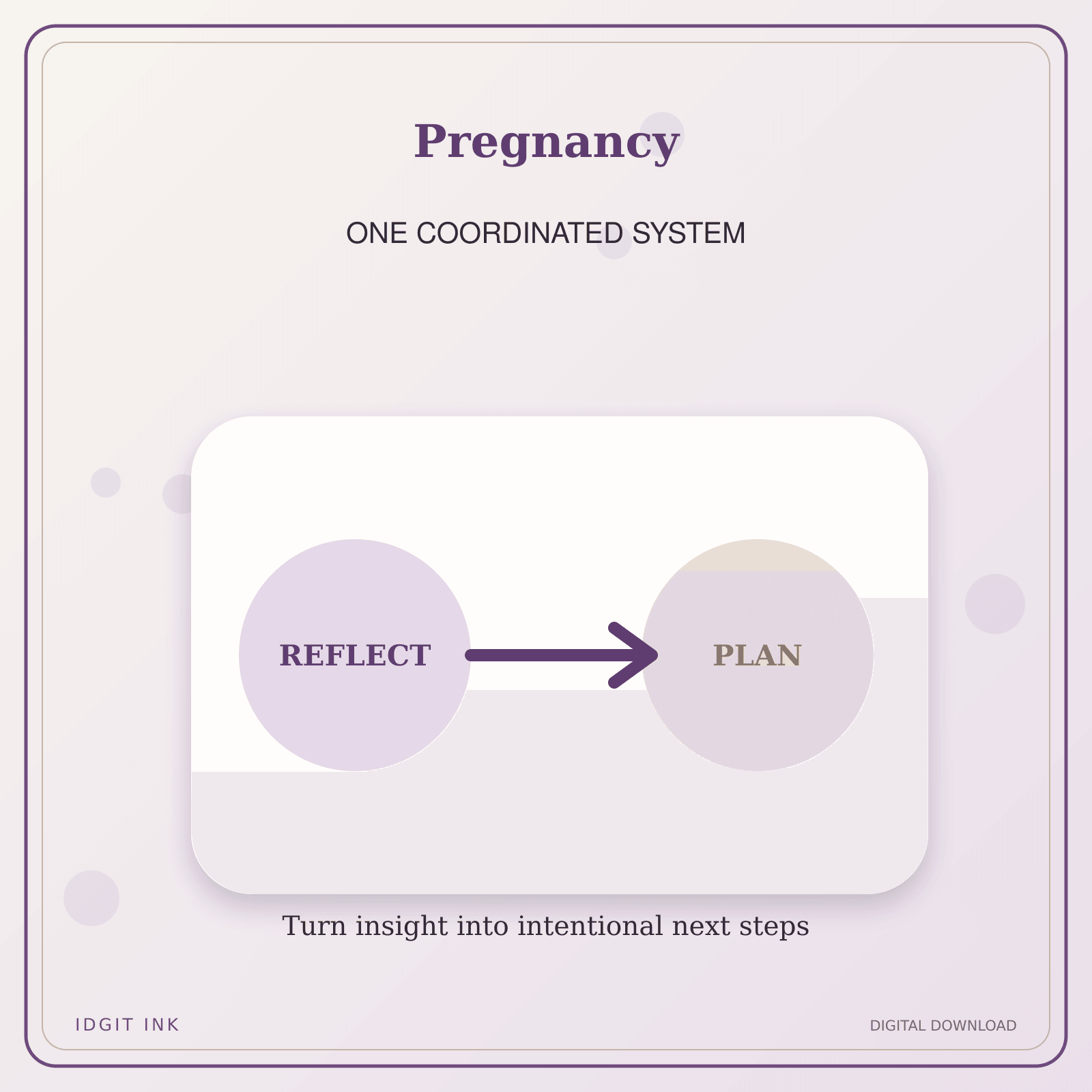 Idgit Ink Pregnancy deluxe journal and planner bundle — topic-specific benefits and use cases