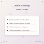 Idgit Ink Habit-Building deluxe journal and planner bundle — journal prompts and reflection features