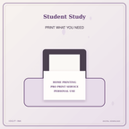 Idgit Ink Student Study deluxe journal and planner bundle — home and professional printing information