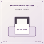 Idgit Ink Small-Business Success deluxe journal and planner bundle — home and professional printing information
