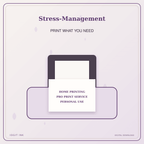 Idgit Ink Stress-Management deluxe journal and planner bundle — home and professional printing information