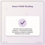 Idgit Ink Inner-Child Healing deluxe journal and planner bundle — instant download and no physical product notice
