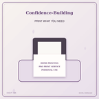 Idgit Ink Confidence-Building deluxe journal and planner bundle — home and professional printing information
