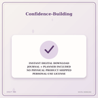 Idgit Ink Confidence-Building deluxe journal and planner bundle — instant download and no physical product notice