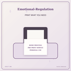 Idgit Ink Emotional-Regulation deluxe journal and planner bundle — home and professional printing information