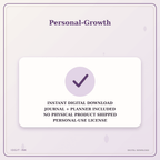 Idgit Ink Personal-Growth deluxe journal and planner bundle — instant download and no physical product notice