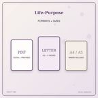 Idgit Ink Life-Purpose deluxe journal and planner bundle — digital formats and available page sizes