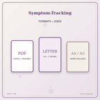 Idgit Ink Symptom-Tracking deluxe journal and planner bundle — digital formats and available page sizes