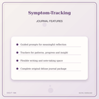 Idgit Ink Symptom-Tracking deluxe journal and planner bundle — journal prompts and reflection features