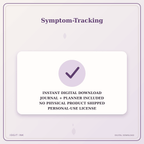 Idgit Ink Symptom-Tracking deluxe journal and planner bundle — instant download and no physical product notice