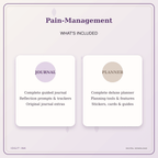 Idgit Ink Pain-Management deluxe journal and planner bundle — complete journal and planner bundle contents