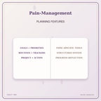 Idgit Ink Pain-Management deluxe journal and planner bundle — planner organization and planning features