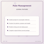 Idgit Ink Pain-Management deluxe journal and planner bundle — journal prompts and reflection features