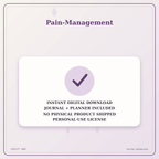 Idgit Ink Pain-Management deluxe journal and planner bundle — instant download and no physical product notice