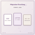 Idgit Ink Migraine-Tracking deluxe journal and planner bundle — digital formats and available page sizes