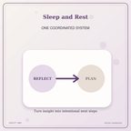 Idgit Ink Sleep and Rest deluxe journal and planner bundle — topic-specific benefits and use cases