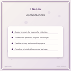 Idgit Ink Dream deluxe journal and planner bundle — journal prompts and reflection features