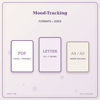 Idgit Ink Mood-Tracking deluxe journal and planner bundle — digital formats and available page sizes