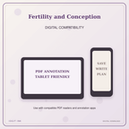 Idgit Ink Fertility and Conception deluxe journal and planner bundle — tablet and pdf annotation compatibility