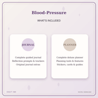 Idgit Ink Blood-Pressure deluxe journal and planner bundle — complete journal and planner bundle contents
