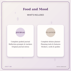 Idgit Ink Food and Mood deluxe journal and planner bundle — complete journal and planner bundle contents